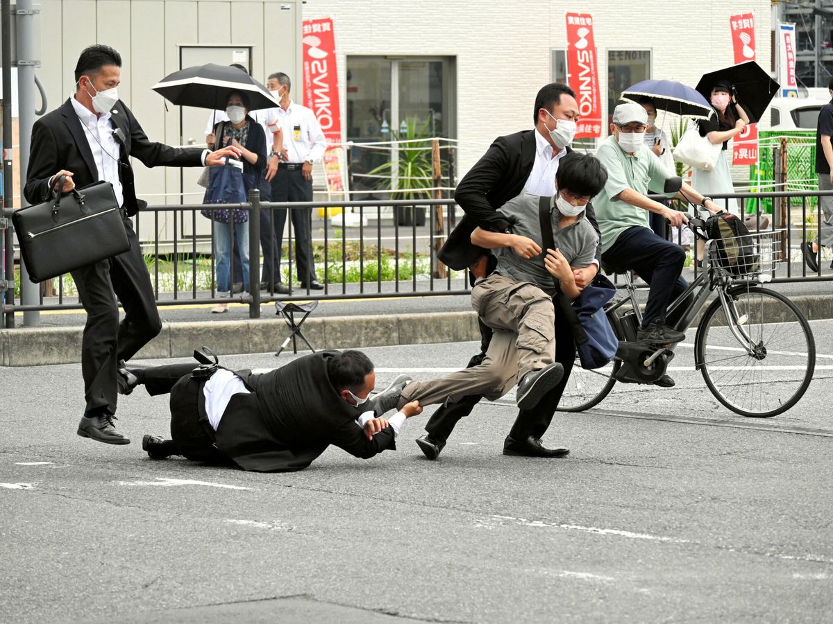 Foto: El hombre detenido por la muerte de Shinzo Abe. (Reuters/