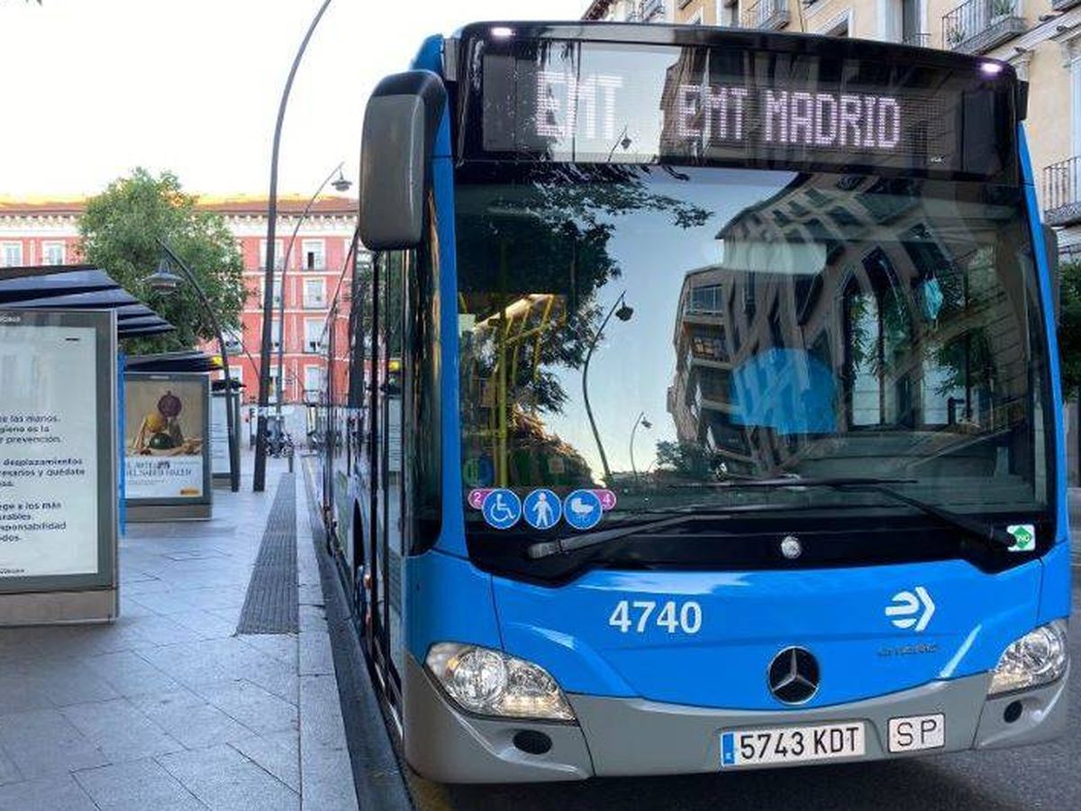Foto: Autobuses de la Empresa Municipal de Transportes de Madrid gratuitos en septiembre: fechas y líneas beneficiadas (EMT)