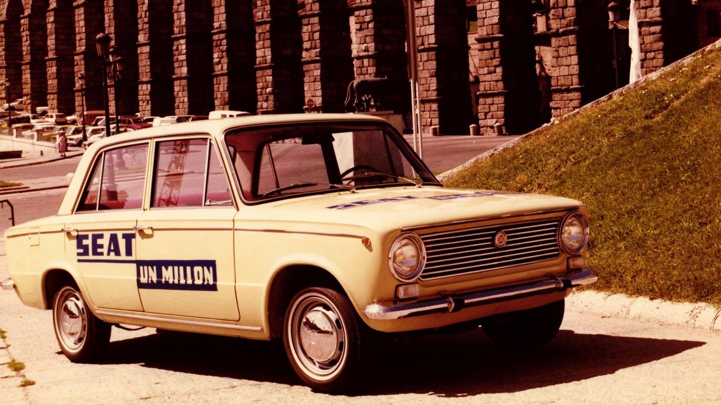 El coche un millón fabricado por Seat fue un 124 D
