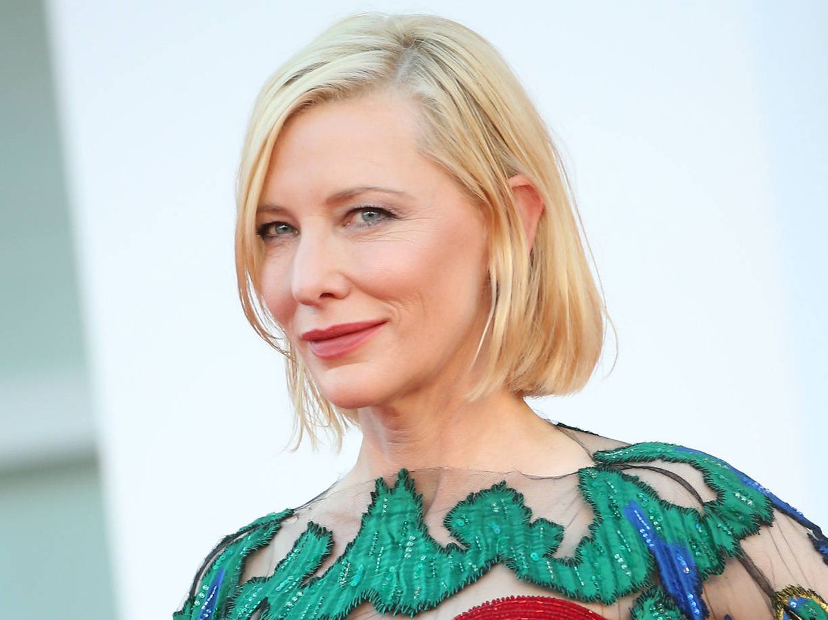 Foto: Cate Blanchett, en el Festival de Cine de Venecia con una piel ultrahidratada y muy luminosa. (Getty)