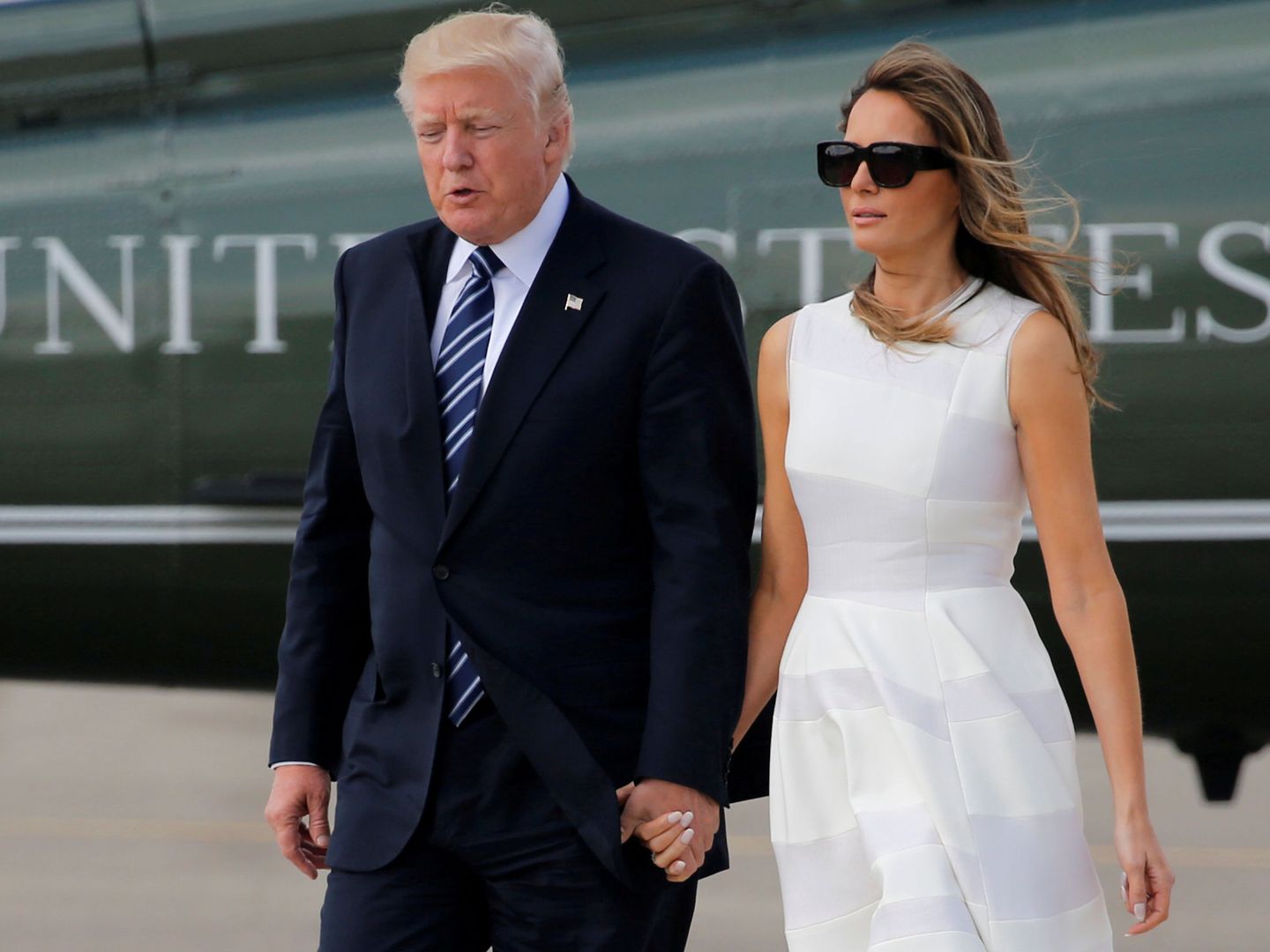 Melania y Donald Trump, en una imagen de archivo. (Reuters)