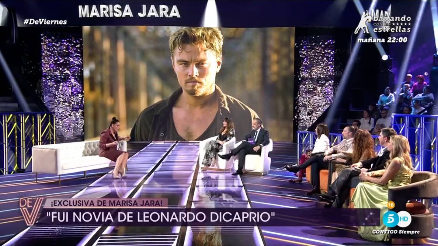 Marisa Jara es entrevistada en '¡De viernes!'. (Mediaset)