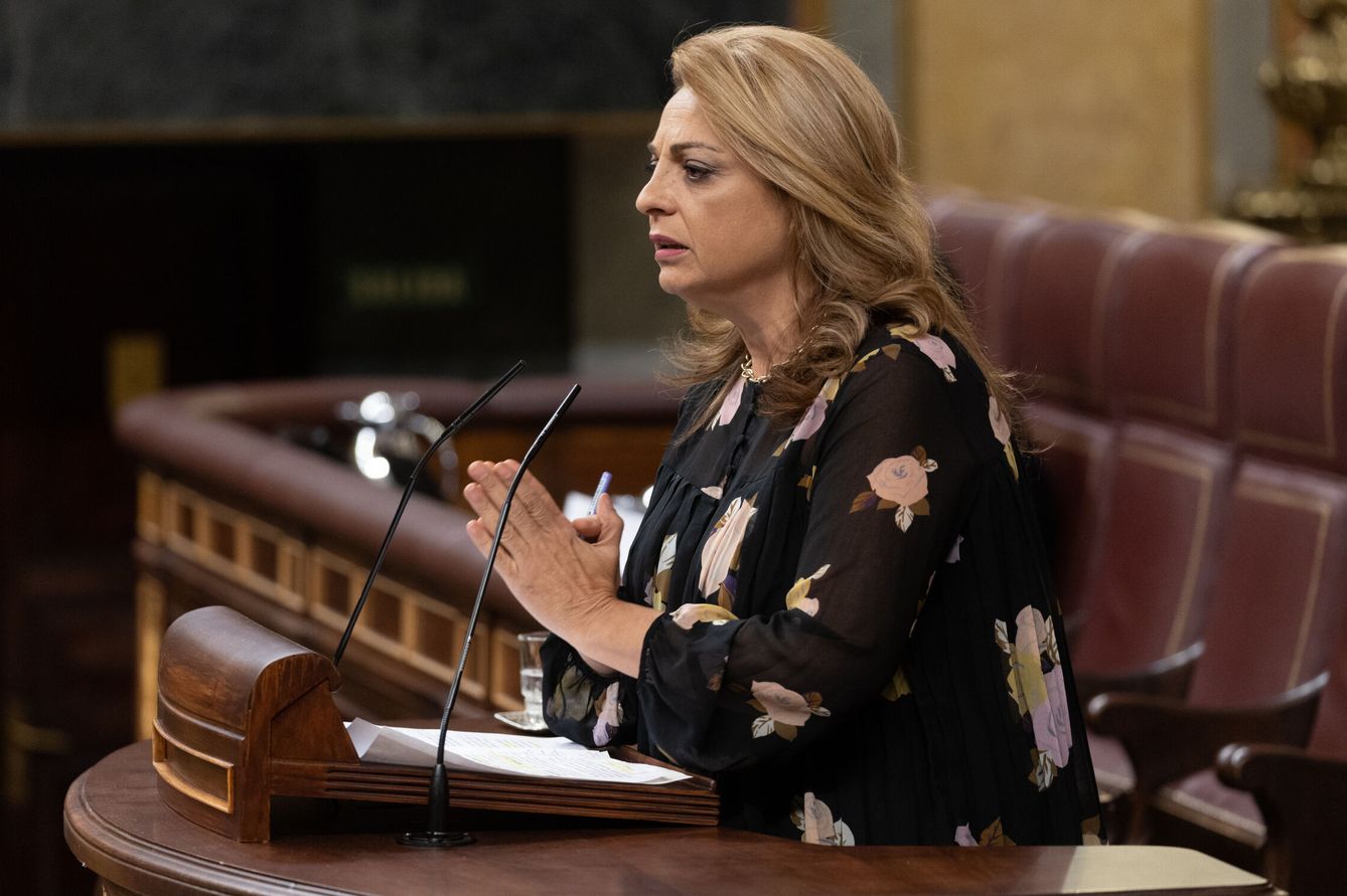 La diputada de Coalición Canaria, Cristina Valido. (Eduardo Parra/Europa Press)