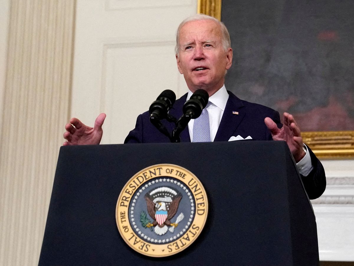 Foto: El presidente de EEUU, Joe Biden. (Reuters/Elizabeth Frantz)