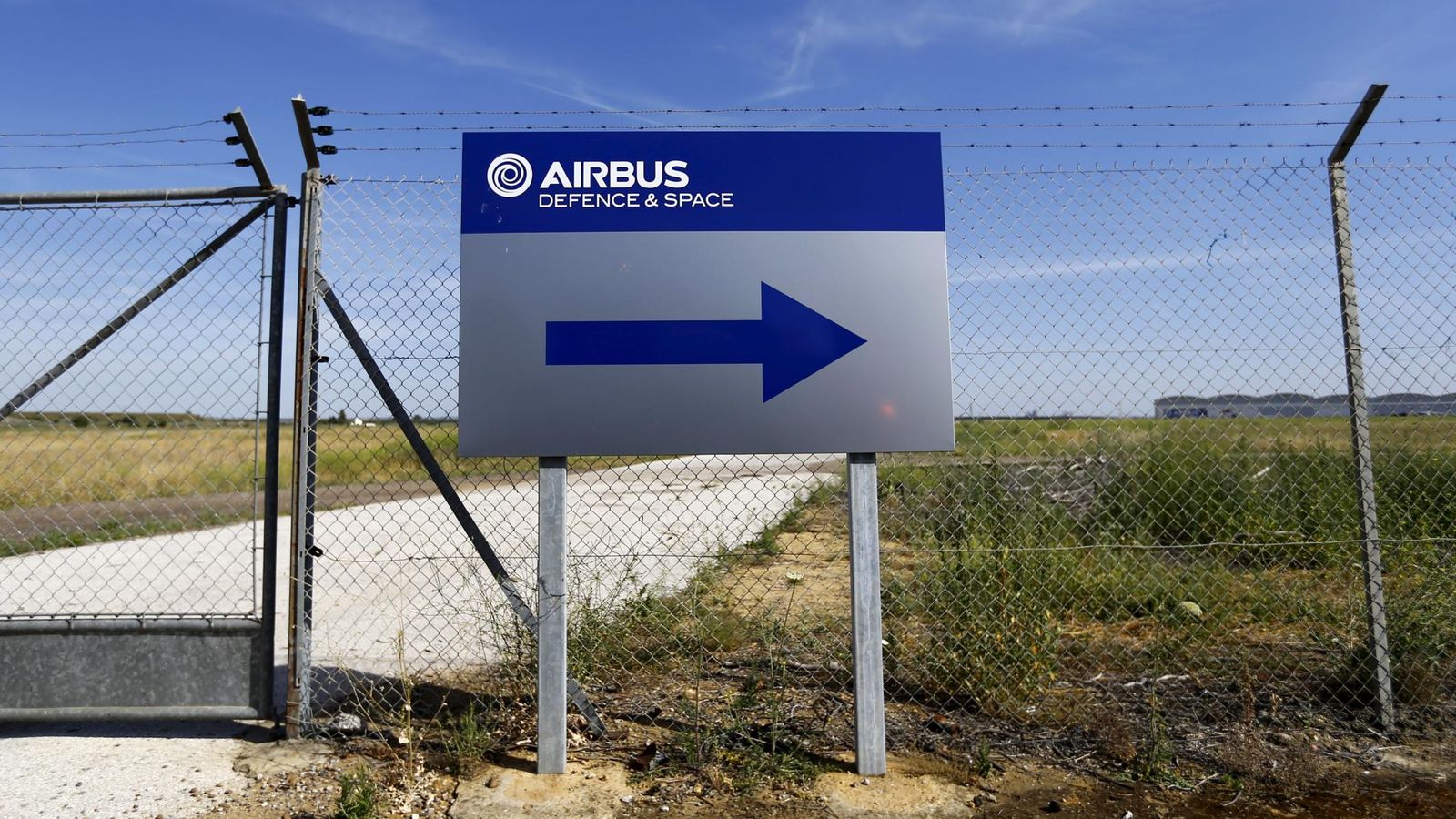 Foto: Cartel de Airbus Defence & Space. (Reuters)