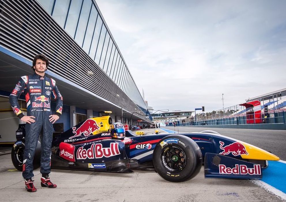 Foto: Carlos Sainz Jr en los test de pretemporada de las World Series en Jerez