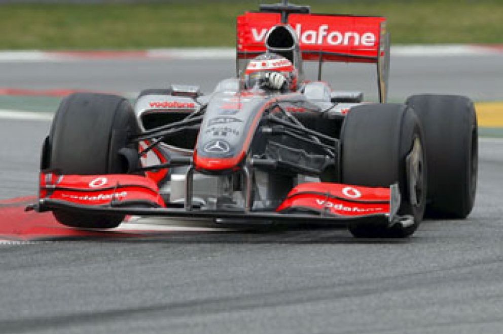 Foto: Kovalainen bate el mejor tiempo de Alonso