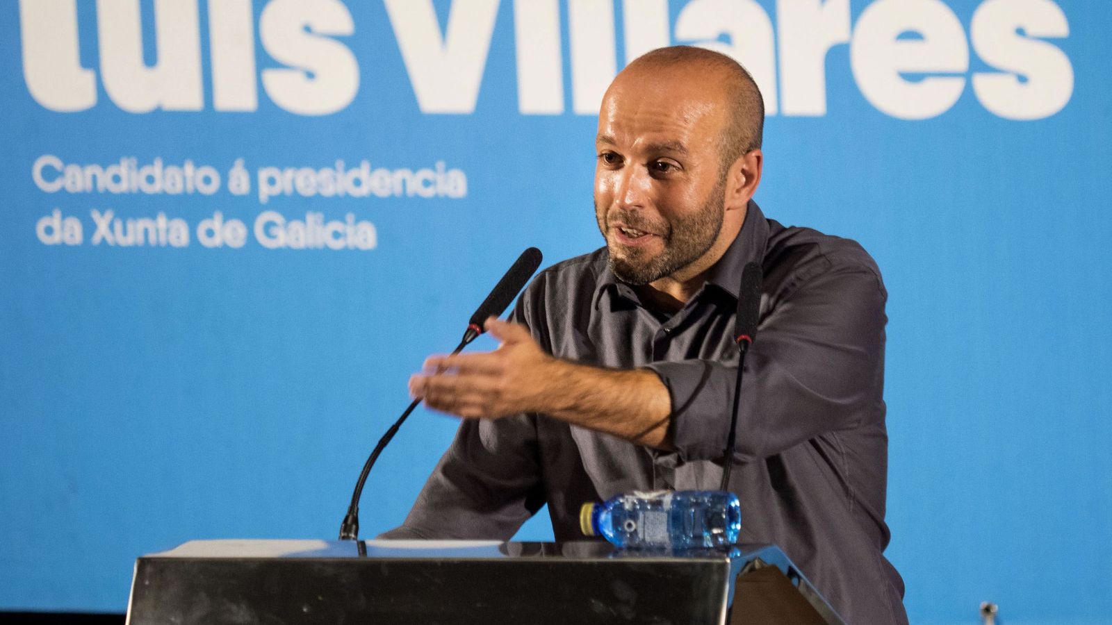 Foto: El candidato a la Xunta por En Marea, Luis Villares. (EFE)