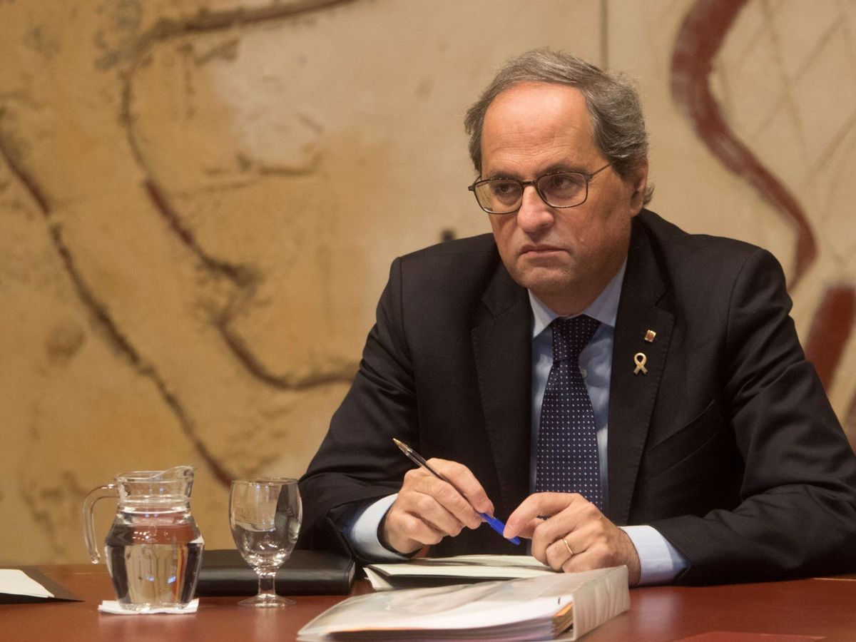 Foto: El presidente de la Generalitat, Quim Torra. (EFE)