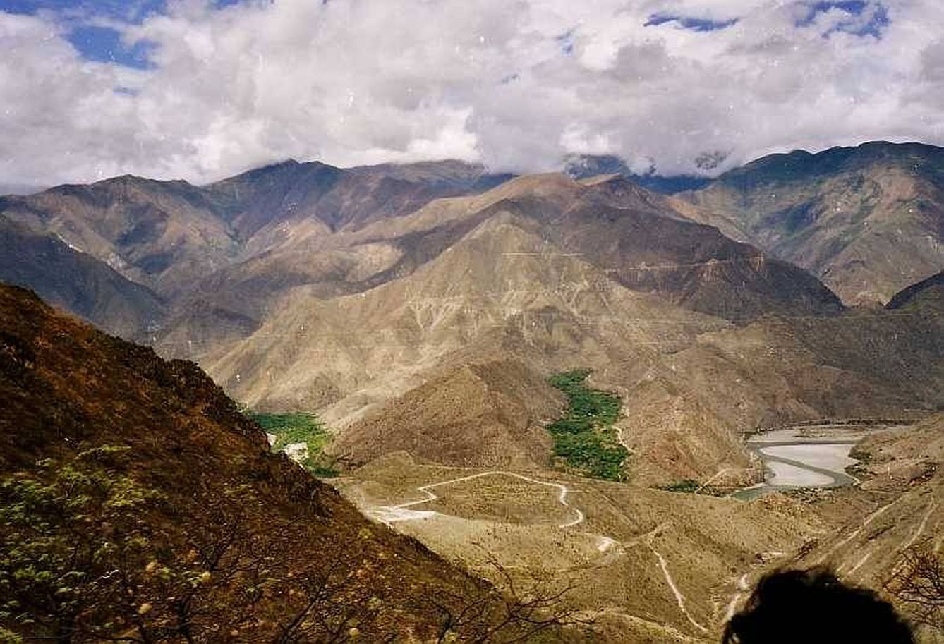 Valle del río Marañón, donde se estableció Graña. (Wikipedia)
