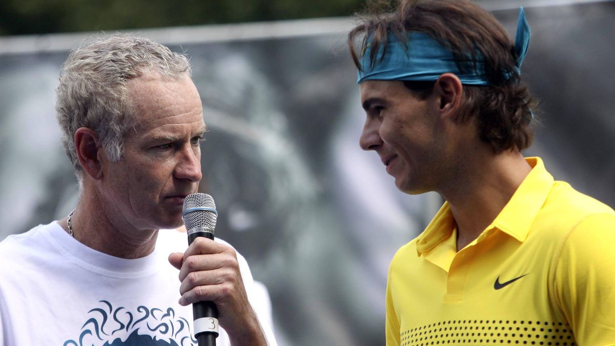 "Nunca he visto a nadie como él": McEnroe elogia a Rafa Nadal y explica las claves de su éxito