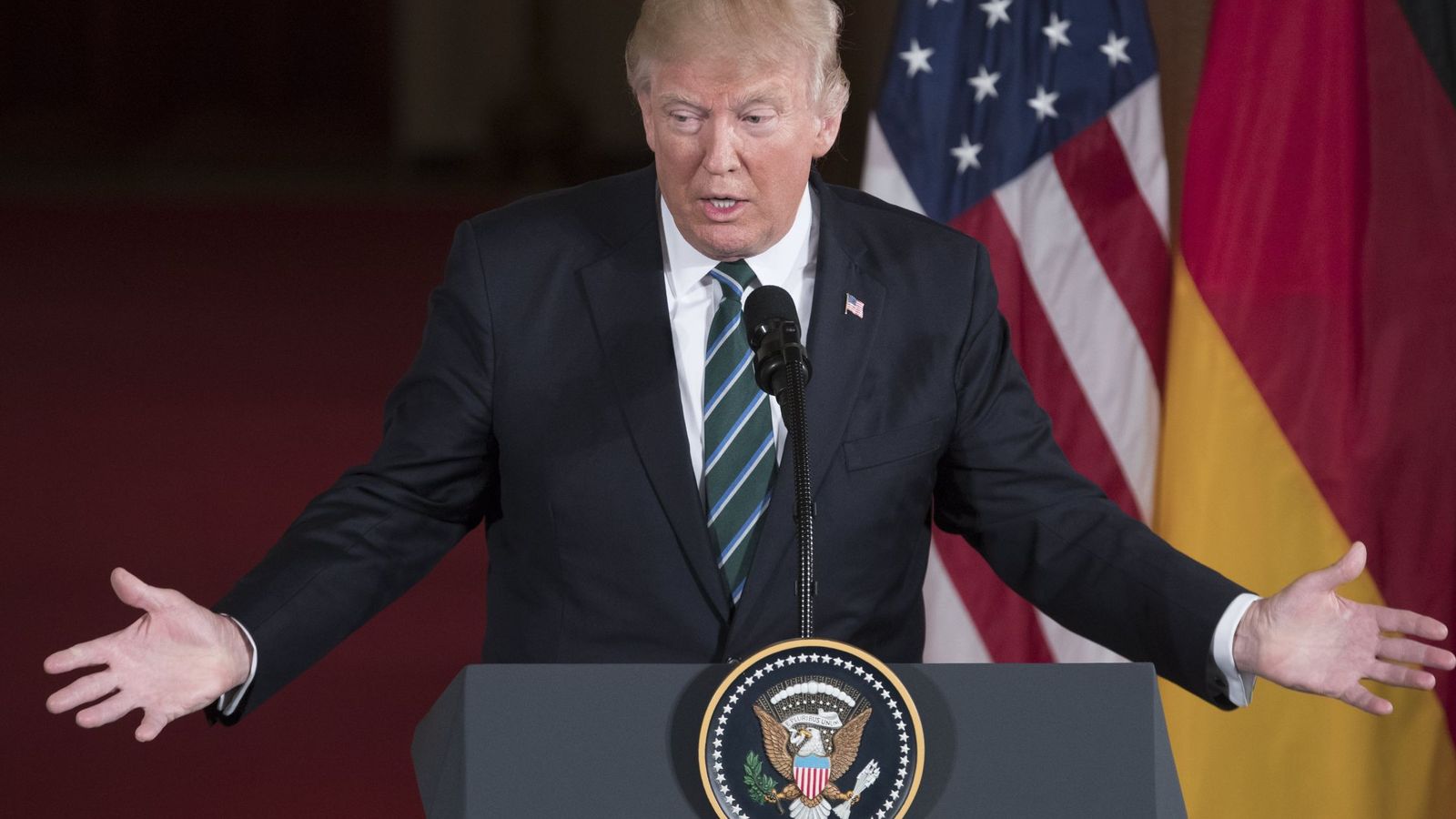 Foto: El presidente de Estados Unidos, Donald Trump, en la Casa Blanca. (Reuters)