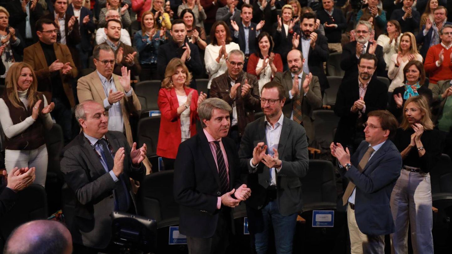 El presidente madrileño Ángel Garrido recibió una fuerte ovación