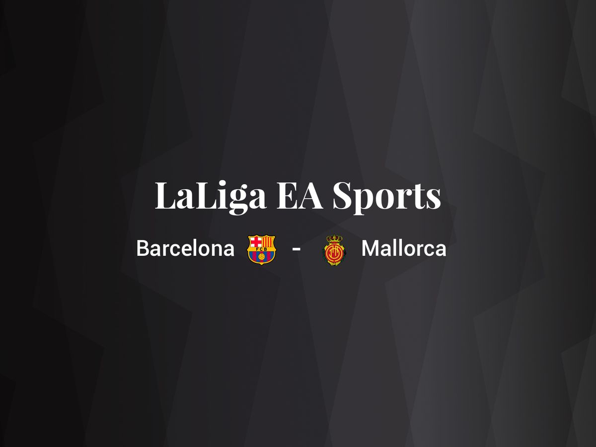 Foto: Resultados Barcelona - Mallorca de LaLiga EA Sports (C.C./Diseño EC)