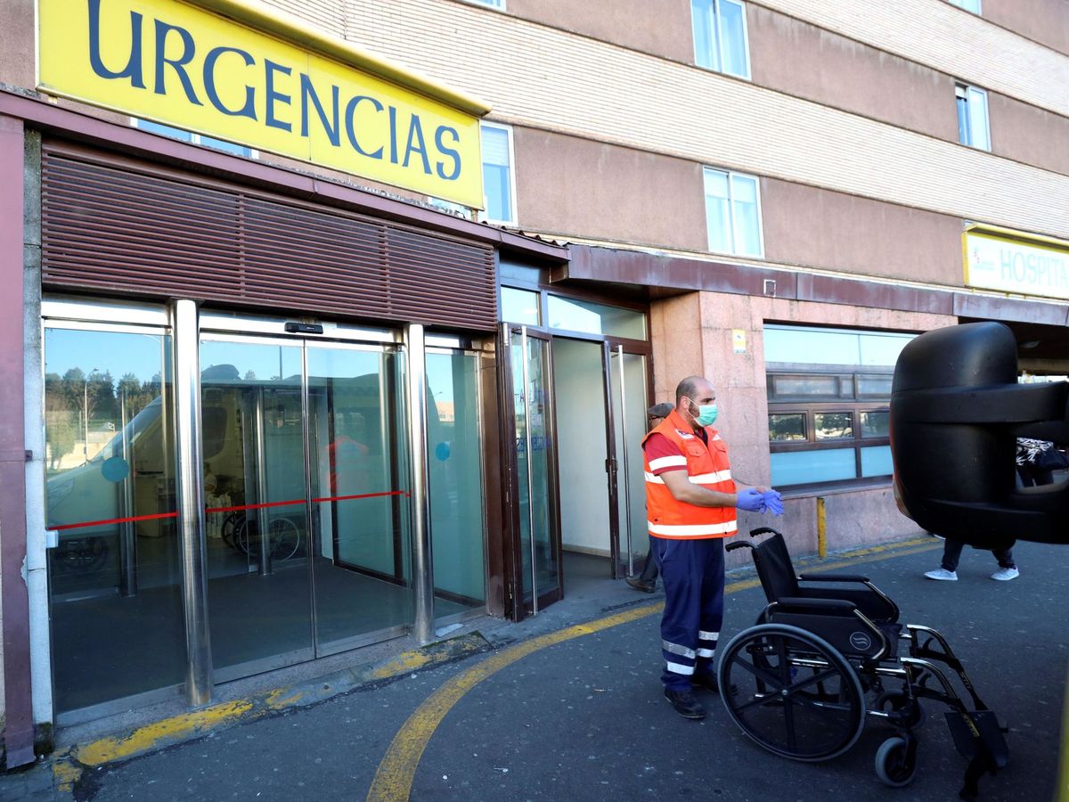 Foto: El paciente permanece ingresado desde hace dos días en el Hospital Clínico de Salamanca (EFE)