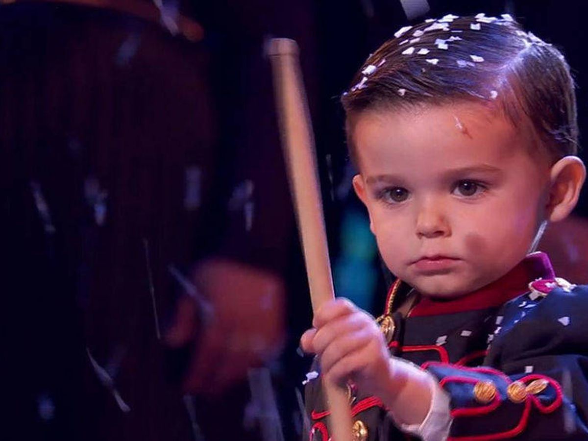 Foto: El pequeño Hugo Molina, ganador de 'Got Talent España V'. (Mediaset)