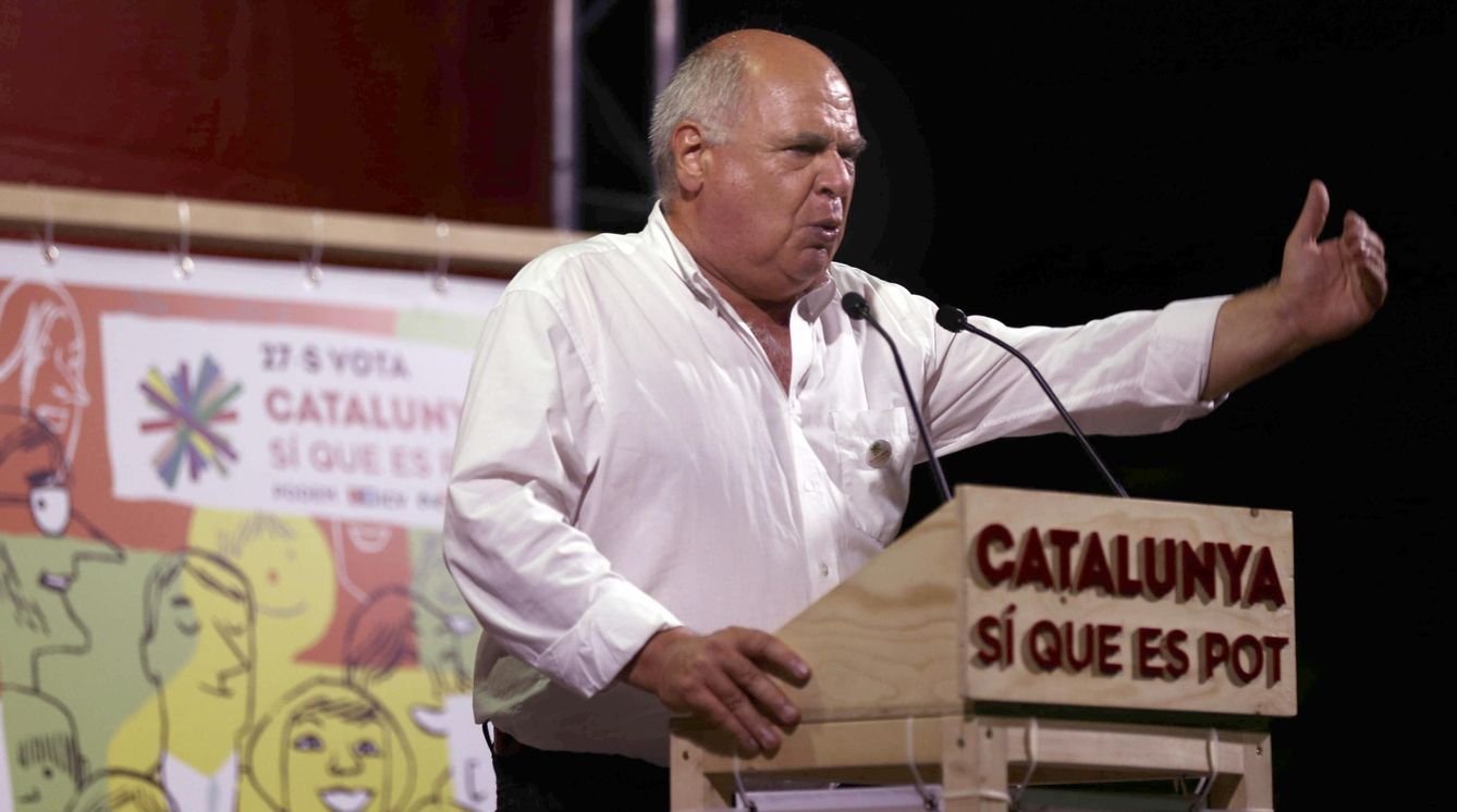 Lluís Rabell durante un acto electoral. (EFE)