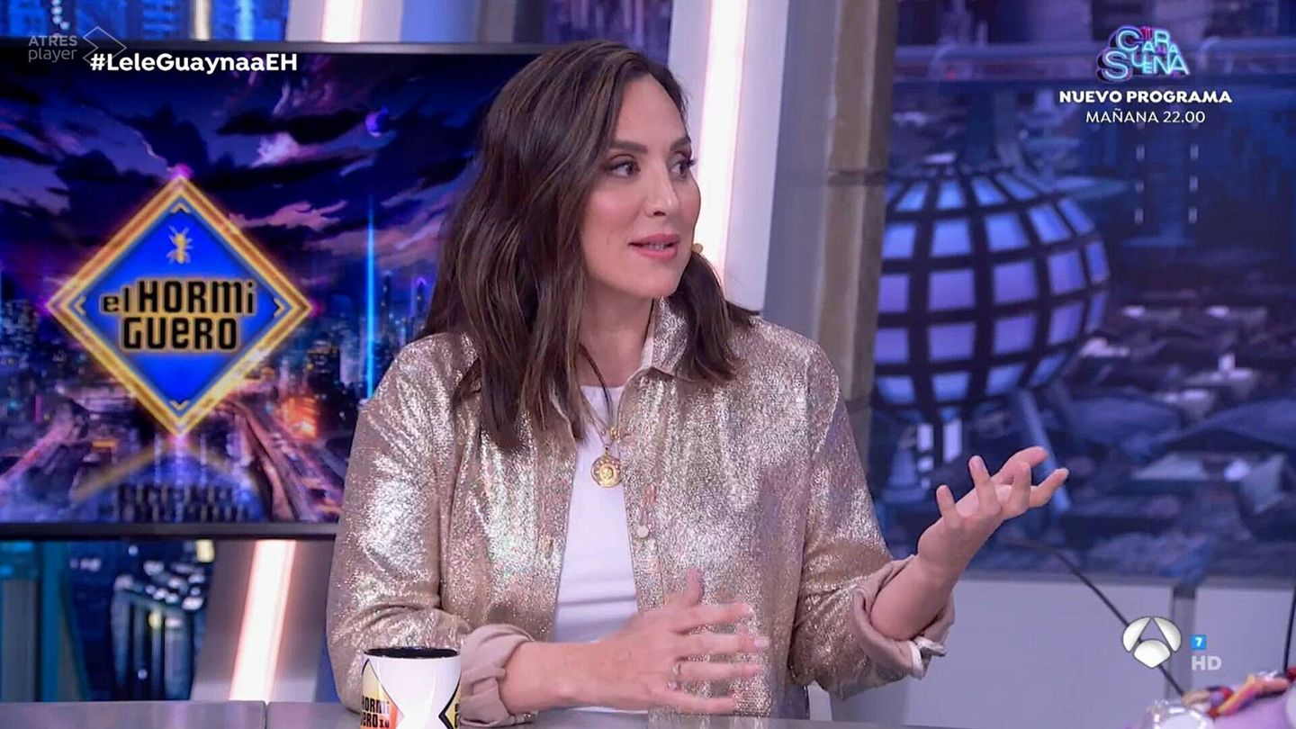 Tamara Falcó, en 'El hormiguero'. (Antena 3)