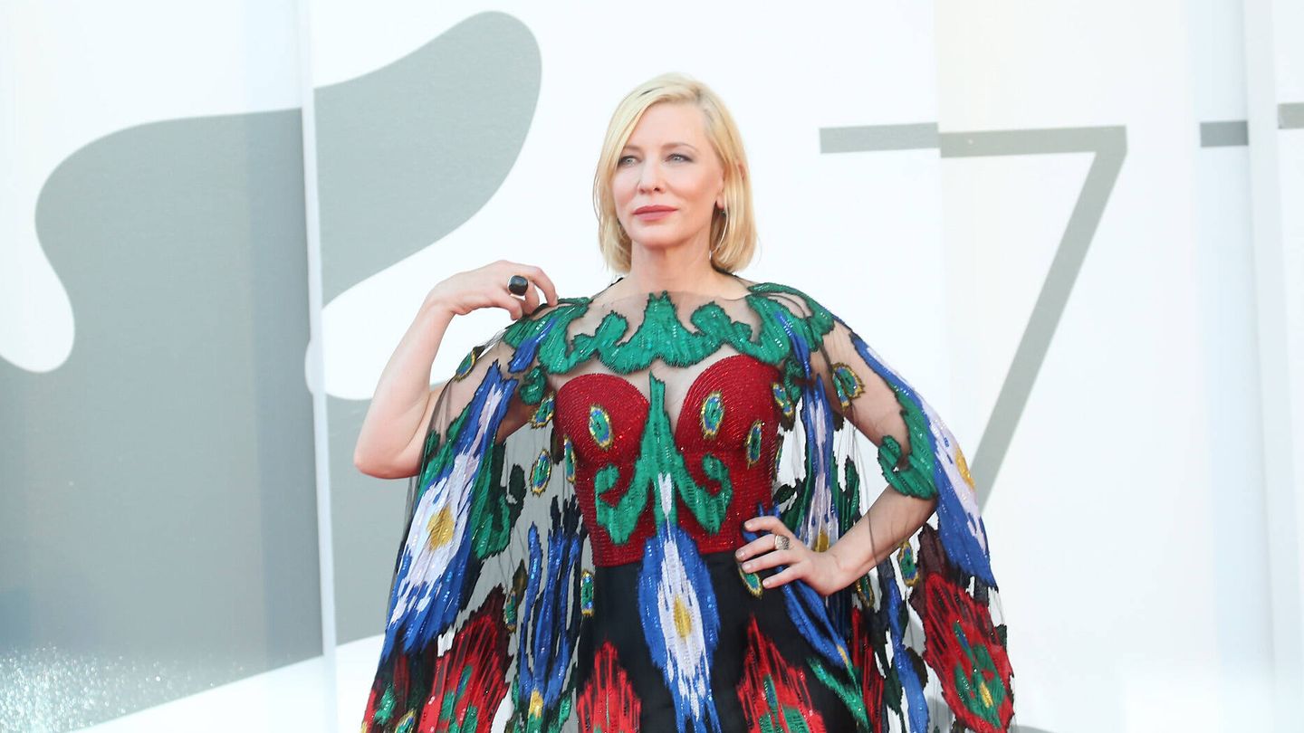Cate Blanchett, en la clausura del festival de Venecia en 2020. (Getty/Elisabetta Villa)