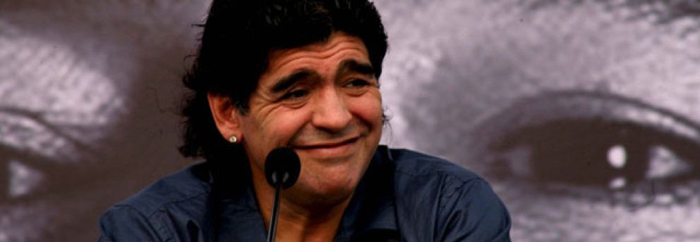 Foto: Maradona inicia hoy en España una gira