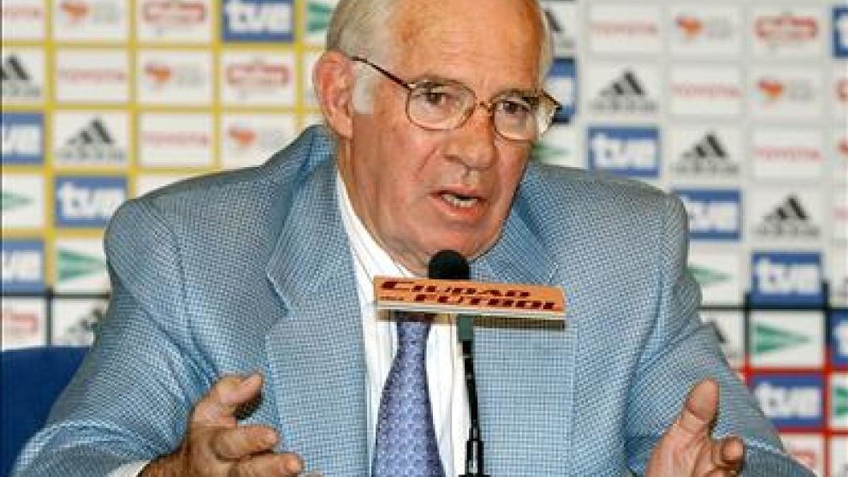 Luis Aragonés se refirió a Florentino Pérez en esos términos al ser preguntado en 'Radio Intereconomía' por el papel del actual presidente del Real Madrid.