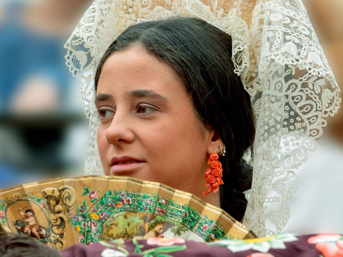 Foto: Victoria Federica, durante uno de los actos en Sevilla. (EFE)