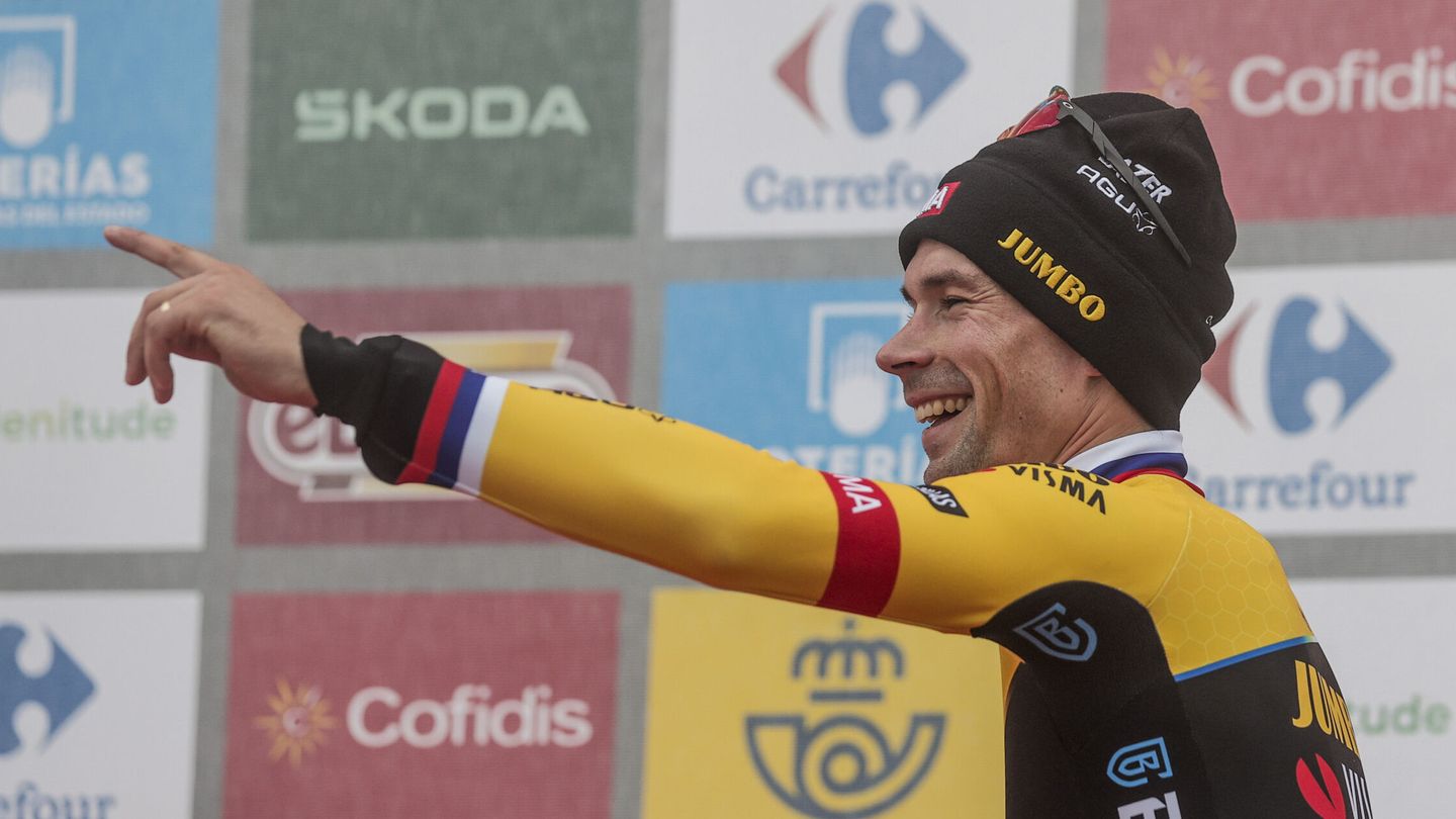 Primož Roglič ganó el último Giro de Italia. (EFE/Manu Bruque)