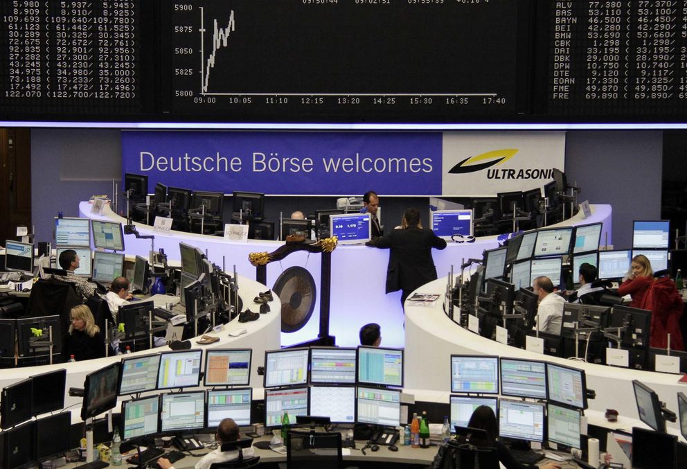 Bolsa de Frankfurt. (Reuters)
