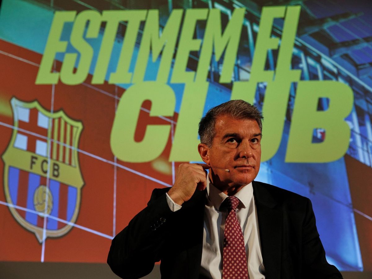 Foto: El precandidato a la presidencia del FC Barcelona Joan Laporta. (EFE)