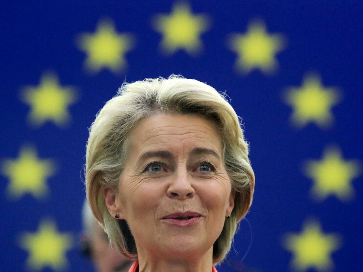 Foto: La presidenta de la Comisión Europea este miércoles. (Reuters)