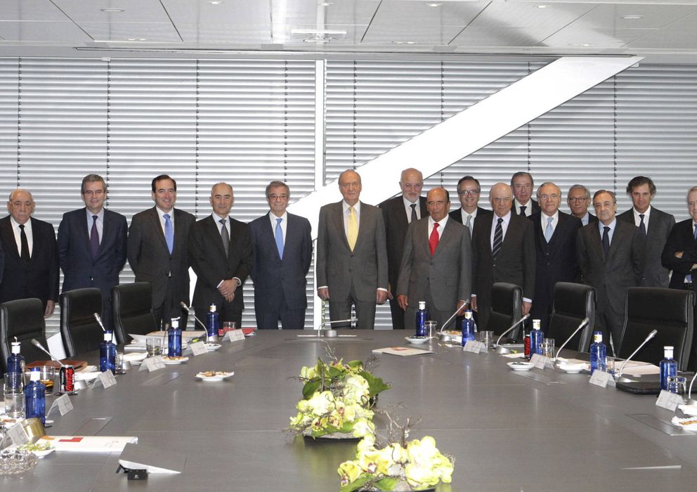 Foto: Reunión del Rey con el Consejo Empresarial de la Competitividad