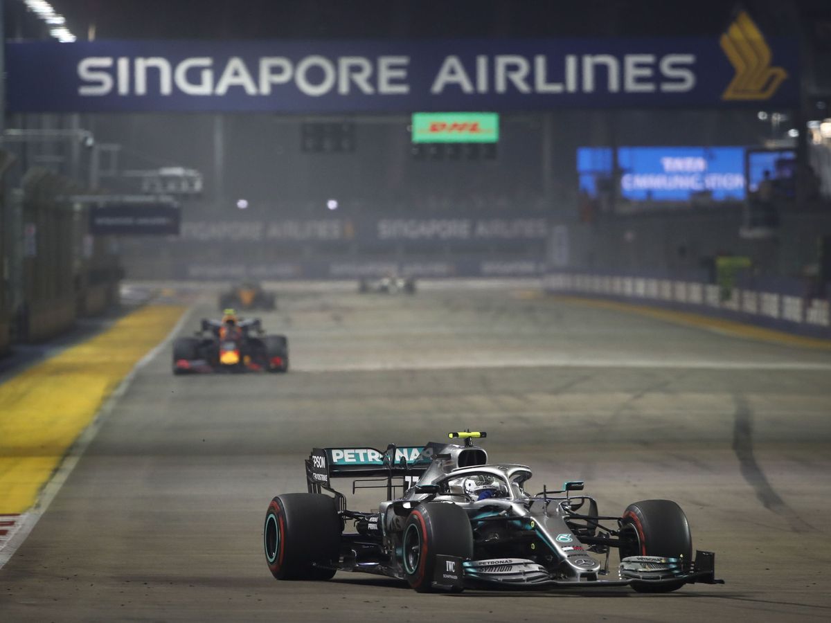 Foto: Libres F1, GP de Singapur: horario y dónde ver los entrenamientos en TV y 'online' (EFE/EPA/Diego Azubel)