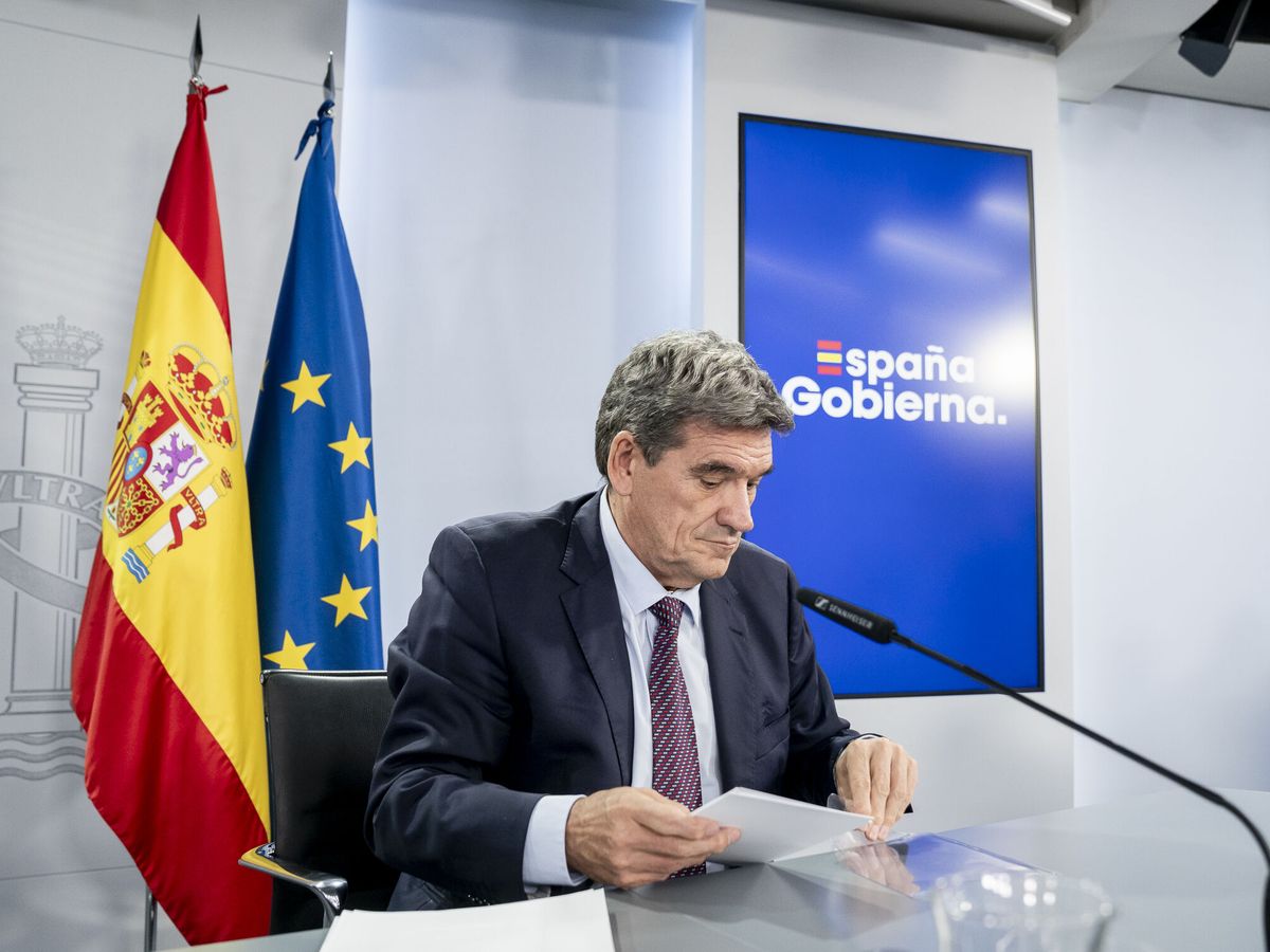Foto: El ministro para la Transformación Digital y de la Función Pública, José Luis Escrivá. (Europa Press/A. Pérez Meca) 