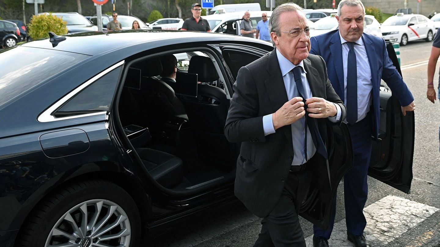 El presidente del Real Madrid, Florentino Pérez. (EFE)