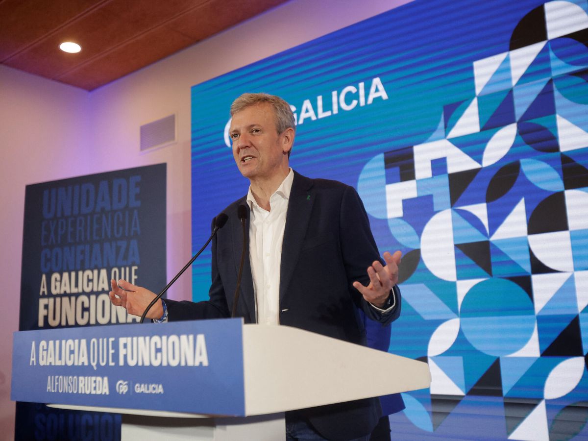 Foto: Alfonso Rueda, presidente de Galicia. (Reuters/Miguel Vidal)