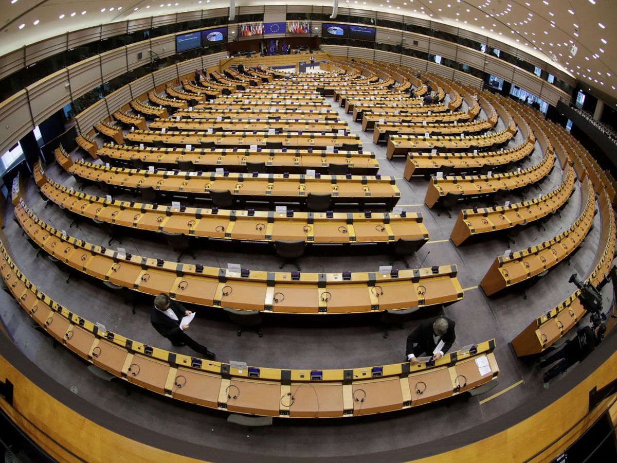 Foto: Pleno del Parlamento Europeo. (EFE) 