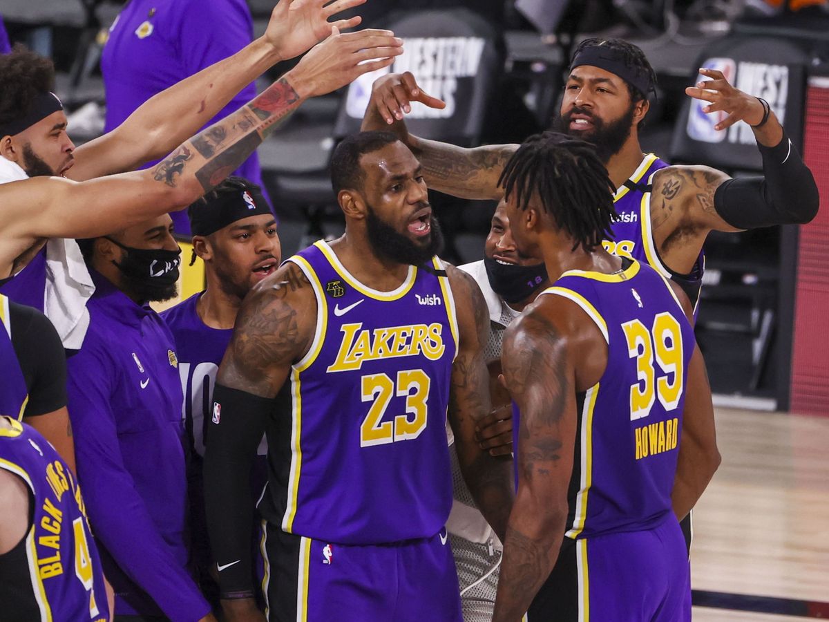 Foto: LeBron James llevó a los Lakers a la final de la NBA. (EFE)
