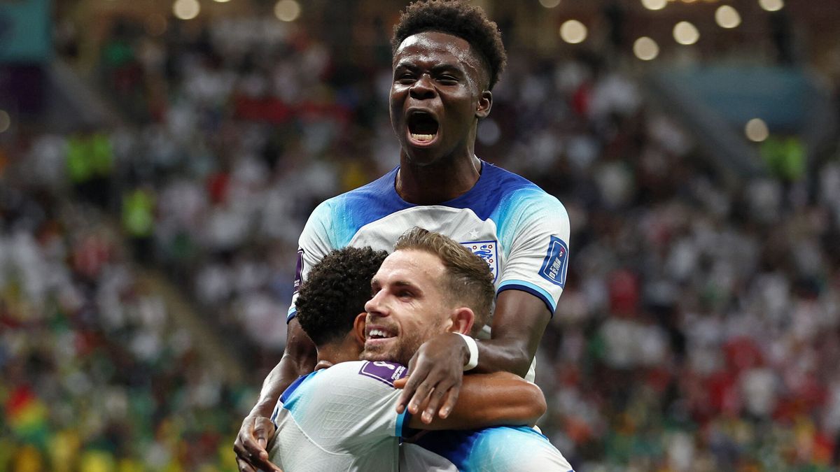 Inglaterra castiga la fragilidad de Senegal con un festival goleador y el fenómeno Bellingham