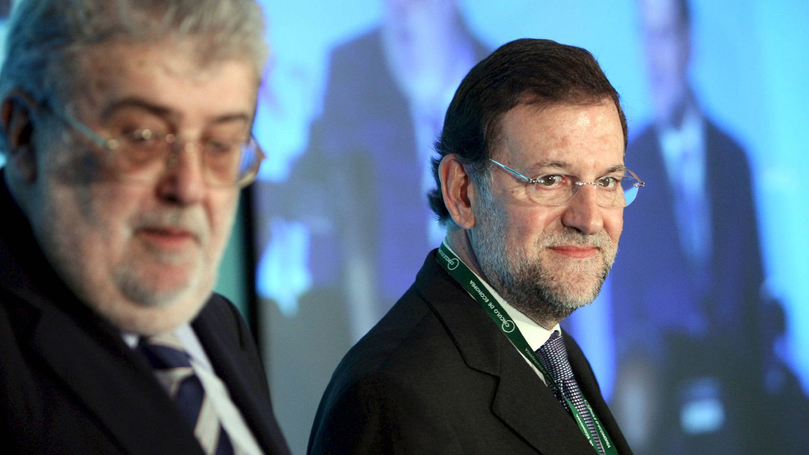 Foto: José Manuel Lara y Mariano Rajoy en una imagen de 2008. (EFE)