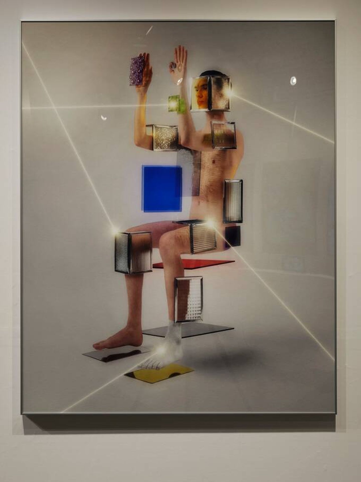 'prisma humano', 2018, de filip custic. Impresión Giclée. Hahnemühle Museum Etching 350 gr. (Cortesía)