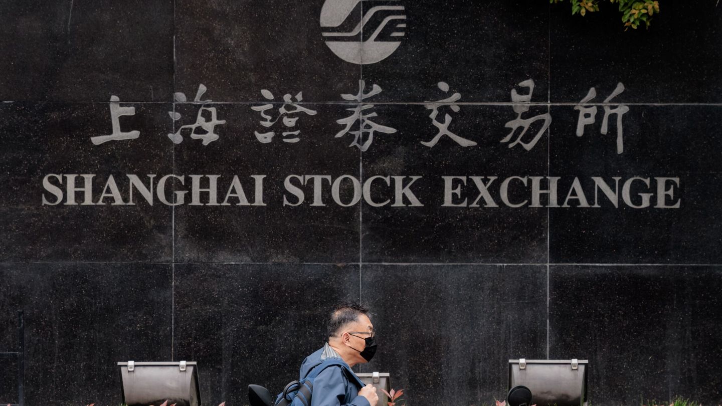 El Shanghai Stock Exchange. 