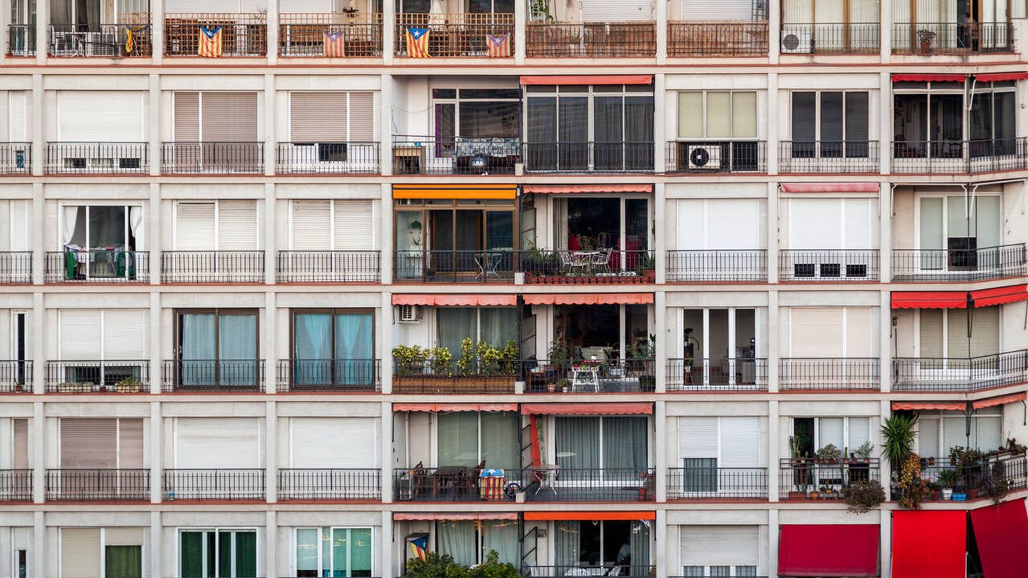 Bloque de pisos en Barcelona. (iStock)
