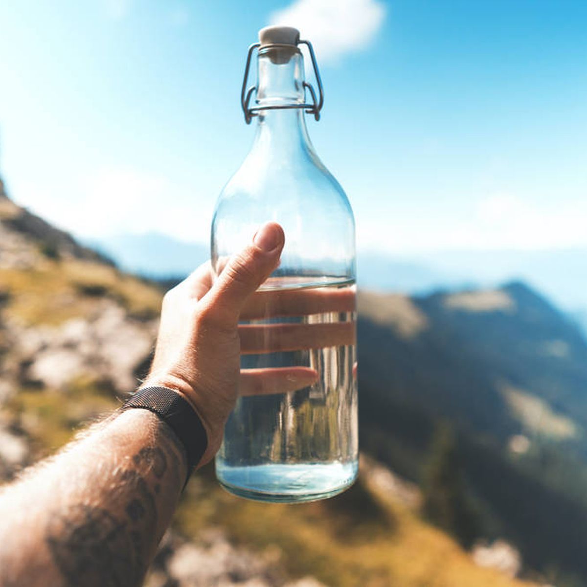 Tanzania El aparato divorcio Las botellas de agua de cristal que necesitas para beber sano en tu día a  día