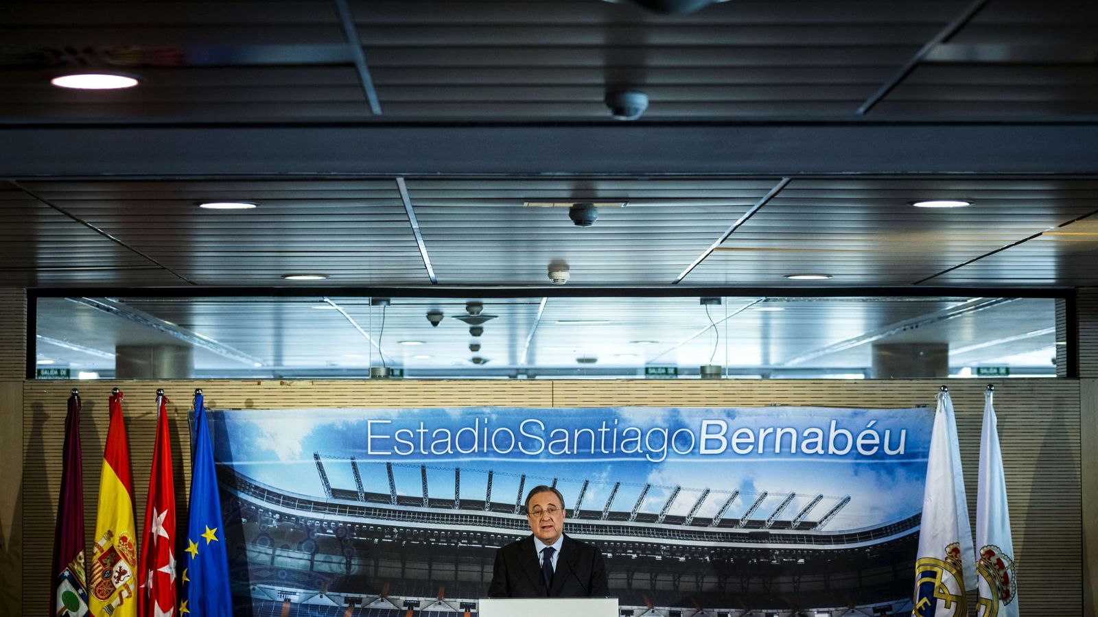 Foto: Florentino Pérez, presidente del Real Madrid.