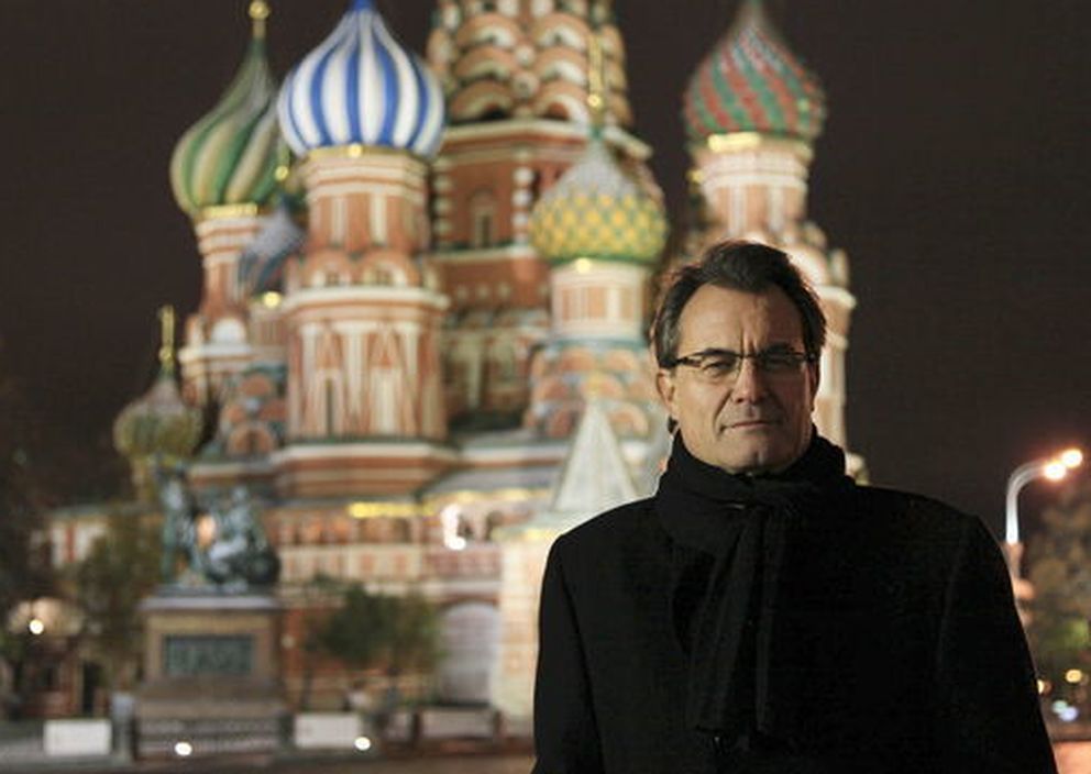 Artur Mas en Moscú.