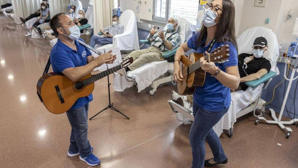 Música contra el dolor: la fundación valenciana que palia el sufrimiento hospitalario