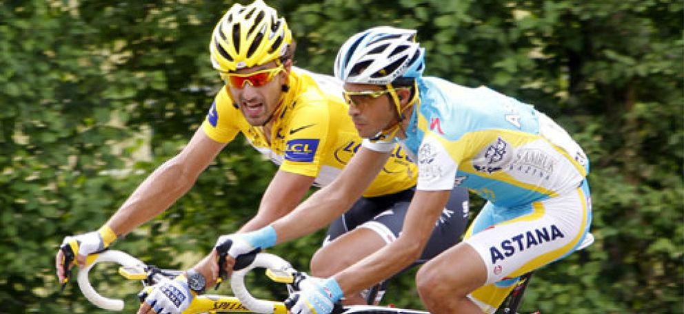 Foto: Cancellara le 'arrebata' a Contador la 'Vélo d'Or', el Balón de Oro del ciclismo