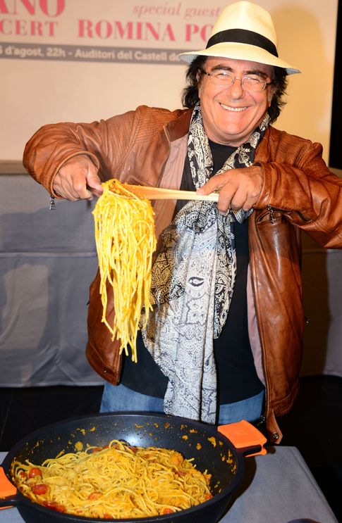 Al Bano, orgulloso de sus espaguetti (Gtres)