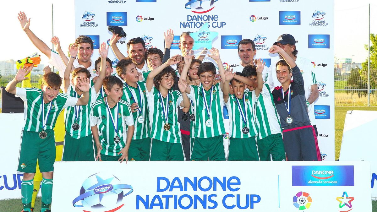 El Real Betis se proclama campeón de la Fase Sur de la Danone Nations Cup