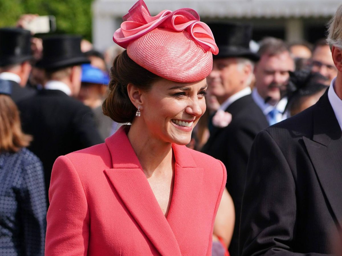 Foto: Kate Middleton, una anfitriona perfecta en Buckingham Palace. (Cordon Press)